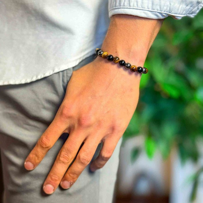 Triple Protection Bracelet Natural stones
